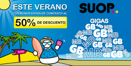 Hablar y navegar en exceso este verano costará la mitad en SUOP