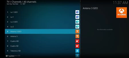 Kodi アプリ Android TV