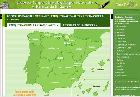 Guía Consumer Eroski de Parques Naturales, Nacionales y Reservas de la Biosfera