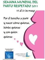 Semana Mundial por un parto respetado 2011