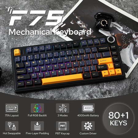 Teclado Mecanico Epomaker X Aula F75