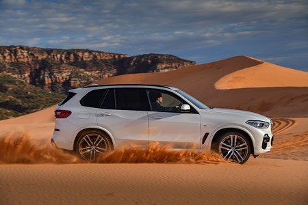 BMW X5 2018 en la arena