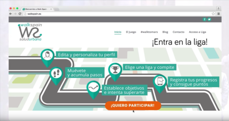 Walk Spain: un juego on-line en el que cada paso cuenta y te premia por mantenerte activo