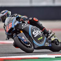 Sam Lowes pierde la mejor vuelta y convierte a Pecco Bagnaia en el más rápido del FP2 de Moto2 en Le Mans