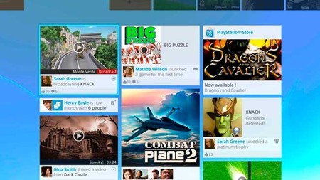 Nuevas imágenes de la interfaz de PS4