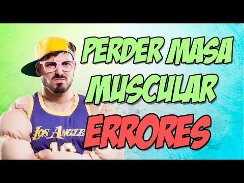 Si no quieres perder masa muscular, evita estos errores Si no quieres perder masa muscular, evita estos errores
