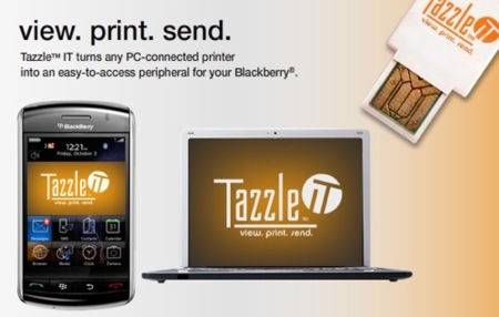 TazzleIT, convierte el ordenador en un periférico de la BlackBerry