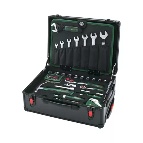 Bosch Set de maletín con ruedas para herramientas de 119 piezas | Accesorios Herramientas Manuales