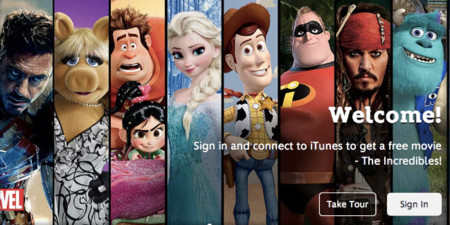 Disney integra el catálogo de sus películas en la iTunes Store dentro de su propia aplicación para iOS