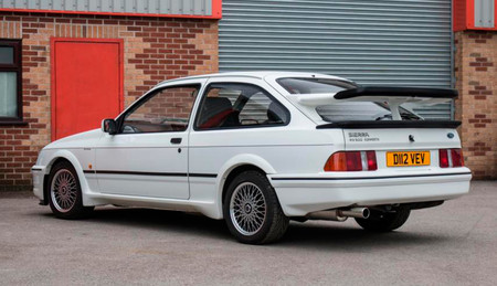 El primer Ford Sierra Cosworth RS500, a subasta