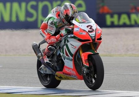 Max Biaggi en Assen 2010