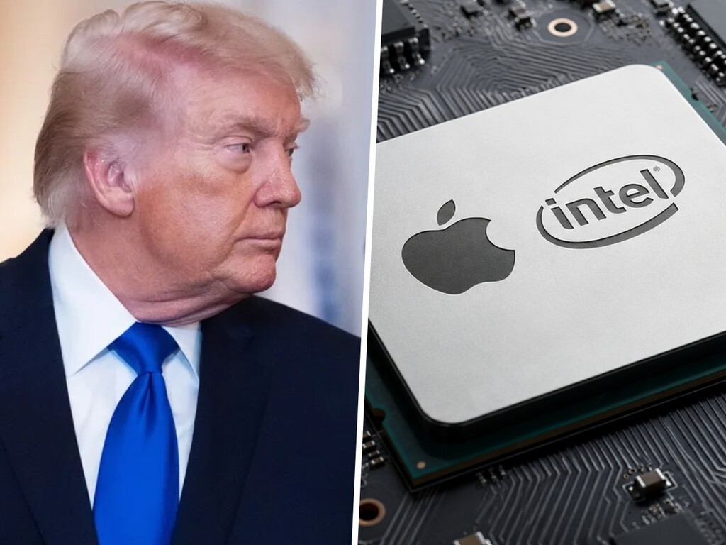 Trump lo confirma: Apple e Intel volverán a trabajar juntas para fabricar chips en Estados Unidos 