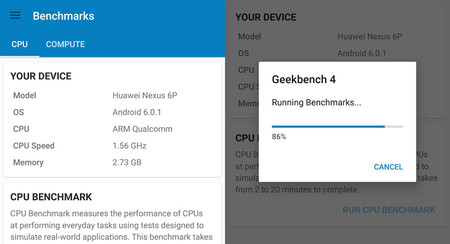 Geekbench 4.1 disponible, y cambia el cálculo de varios tests