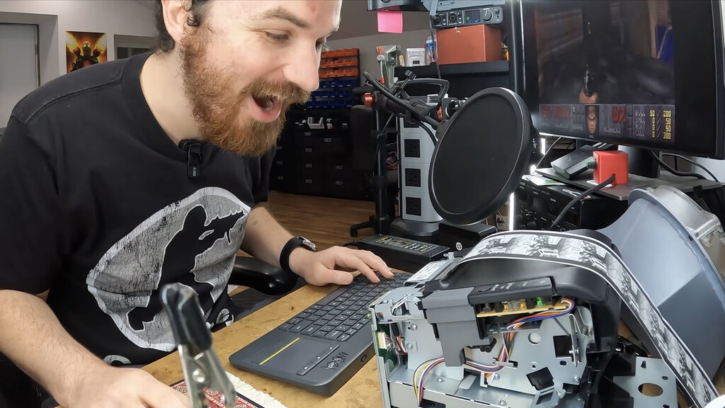 Creíamos haber visto 'Doom' funcionando en todo tipo de dispositivos. Hasta que alguien lo intentó con una impresora de tickets