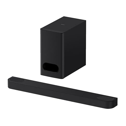Sony Bravia Theatre Bar 6 con Subwoofer, 3.1.2ch Sonido Envolvente, Altavoces de Haz Ascendente, Dolby Atmos, DTS:X, Voice Zoom 3 con IA, DSEE, Fácil configuración