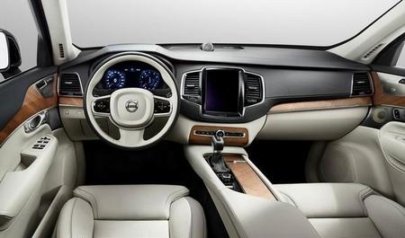 El nuevo Volvo XC90 dispondrá de una gran pantalla táctil central como parte de su lujoso interior