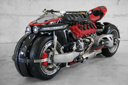 La última brutalidad de Lazareth. Un motor Maserati V8 de 470 cv y cuatro ruedas en la LM 847