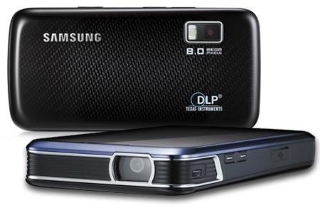 Samsung i8520 Beam, veamos su pico proyector en funcionamiento