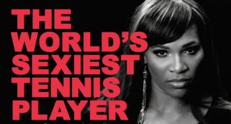 Serena Williams... ¿qué anuncias, un videojuego o tu próxima película porno?