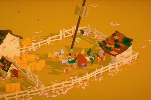 Imagina que eres el único habitante de este pueblo, y lo único que perturba tu rutina son las tristes cartas que llegan de la ciudad 