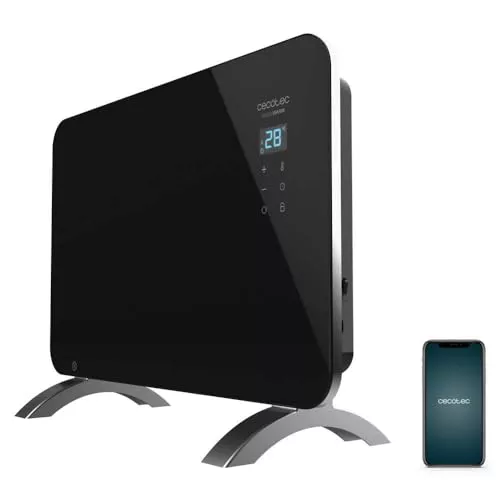 Cecotec Radiador Eléctrico Bajo Consumo Ready Warm 6670 Crystal Connection Con Wifi