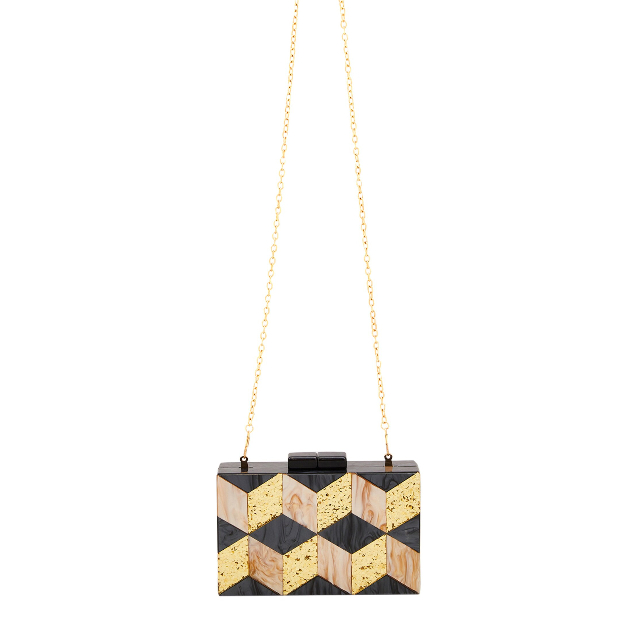 Bolso de noche FELIPA en Negro