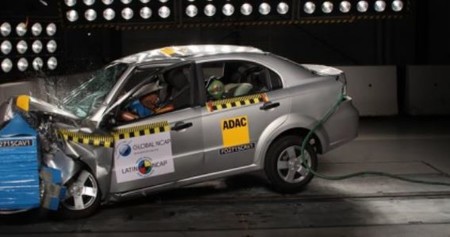 Aveo Crash Test 1