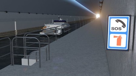 Se proyecta el primer túnel para barcos del mundo