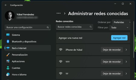Olvida Wifi