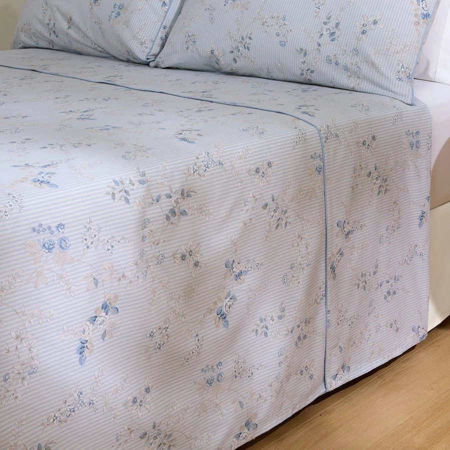 El Corte Inglés - Juego de sábanas algodón Village.