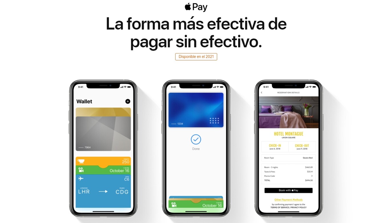 Apple Pay llegará a México en 2021 y estos serán los primeros bancos y