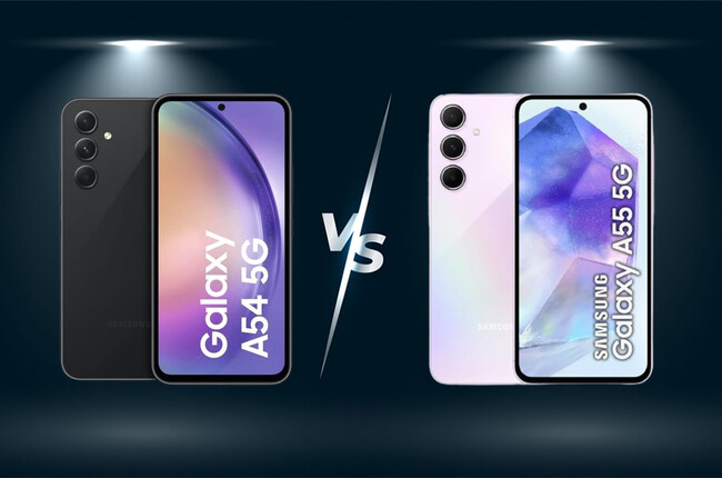 Galaxy A54 Vs A55