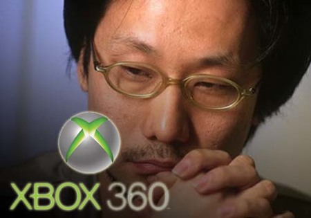 Kojima con una Xbox 360 ¿Por qué no?