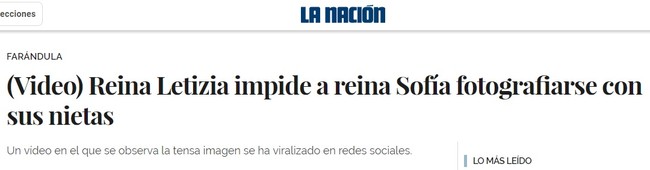 letizia sofia periodicos internacionales