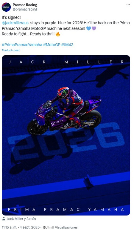 Miller Pramac Motogp 2025
