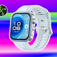 Bonito smartwatch con diseño cuadrado y pantalla de zafiro. Tiene batería de 10 días y ECG 