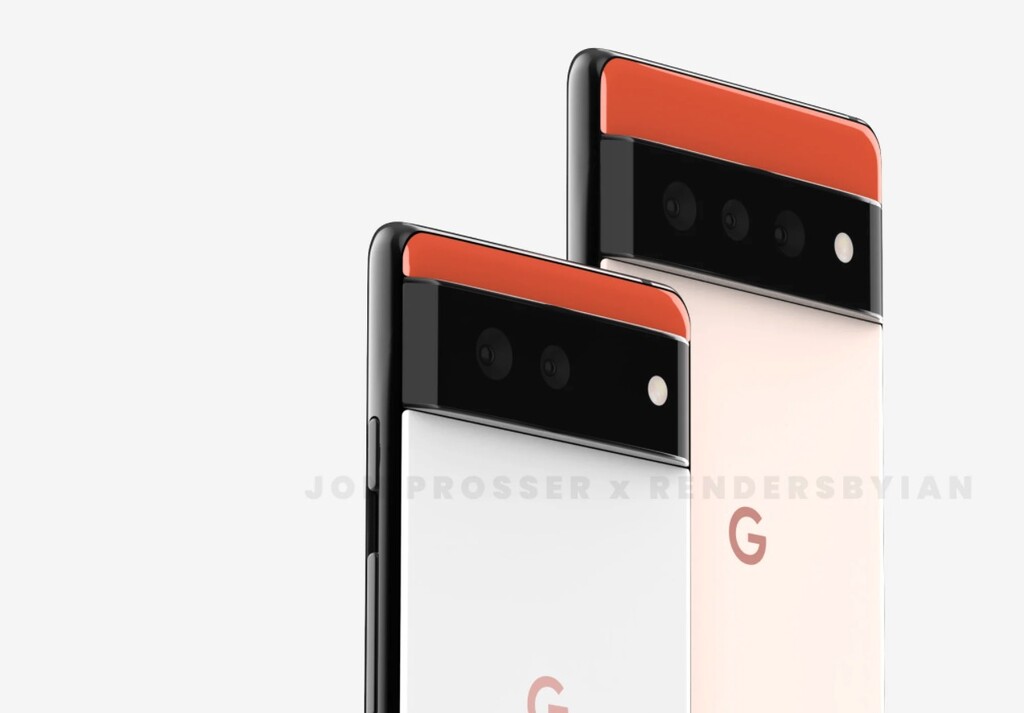 Así serán los Google Pixel 6 y Pixel 6 Pro según imágenes filtradas