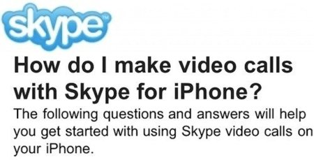 Skype incorporará videollamadas en el iPhone en 2011