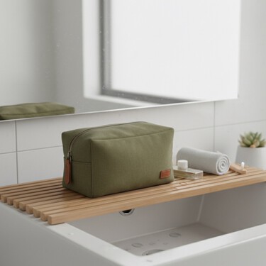 Cómo un escurreplatos puede darte el doble de espacio en el baño sin hacer obras 