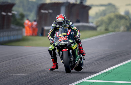 Jonas Folger sube al podio de MotoGP ante su afición: "Cuando me he puesto a liderar, no me lo creía"
