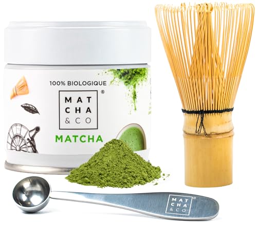 Matcha & CO Set de Té Matcha de Iniciación