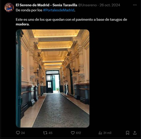 Madrid Portal Madera