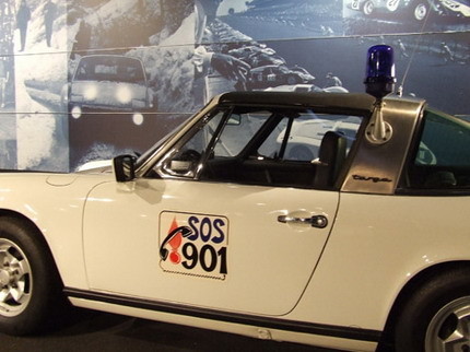 El Porsche 911 de la policía francesa de los años 70