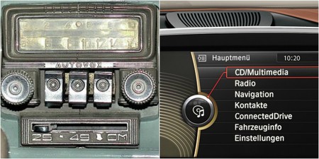 De los primeros radios a la pantalla táctil: así ha evolucionado el entretenimiento en el auto