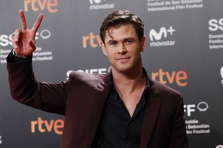 Chris Hemsworth, el gran protagonista de la ceremonia de clausura del Festival de San Sebastián