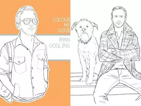 Ryan Gosling Coloring Book