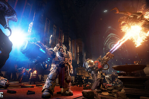 No todos los videojuegos de Warhammer 40K pueden ser tan brutales como Space Marine 2, pero me conformo con que sean entretenidos