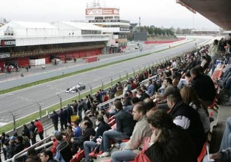 El tiempo durante el Gran Premio de España