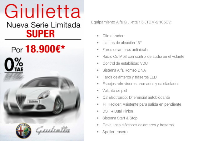 Alfa Romeo Giulietta Super