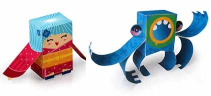 Muñecos para hacer con papel